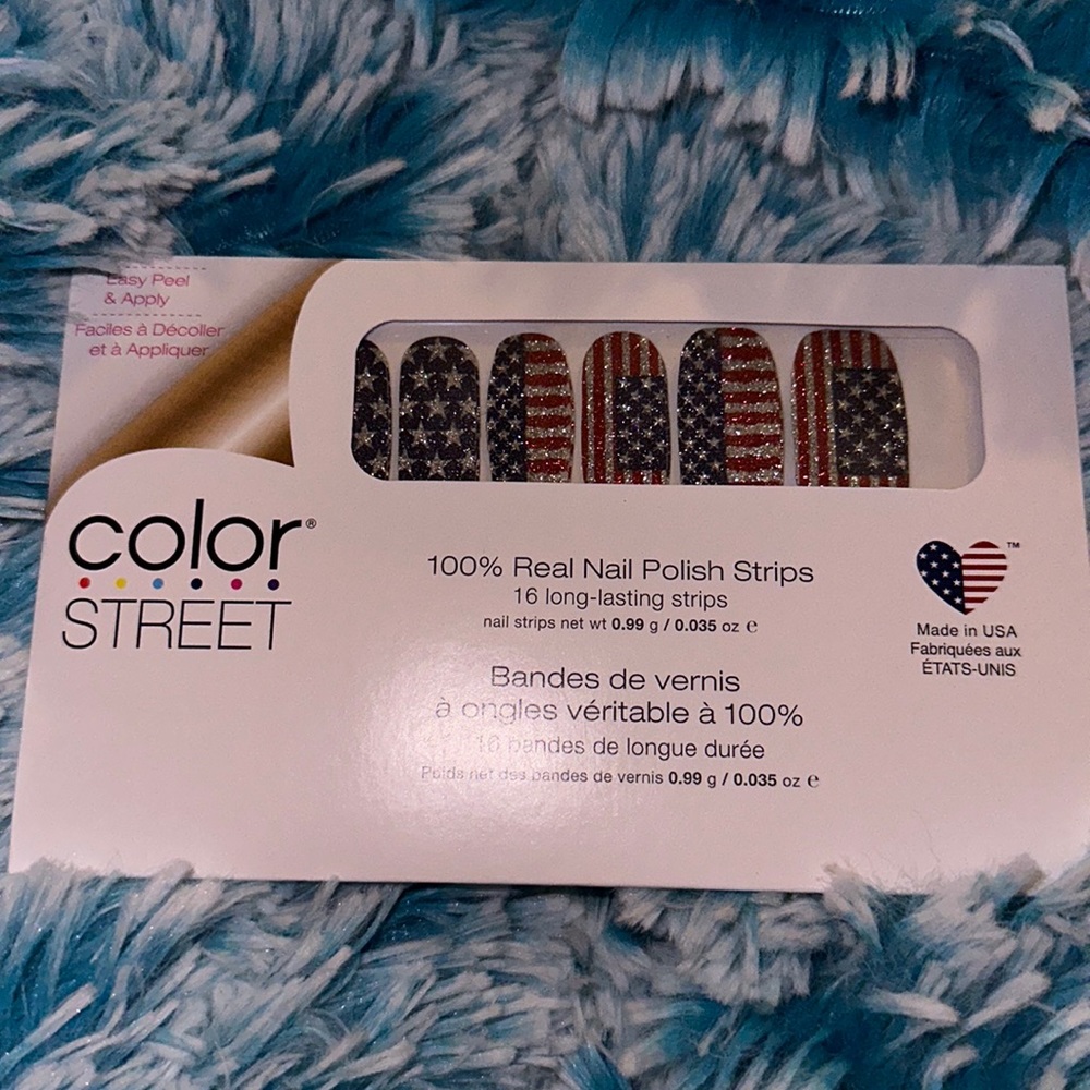 Color street nail polish strips